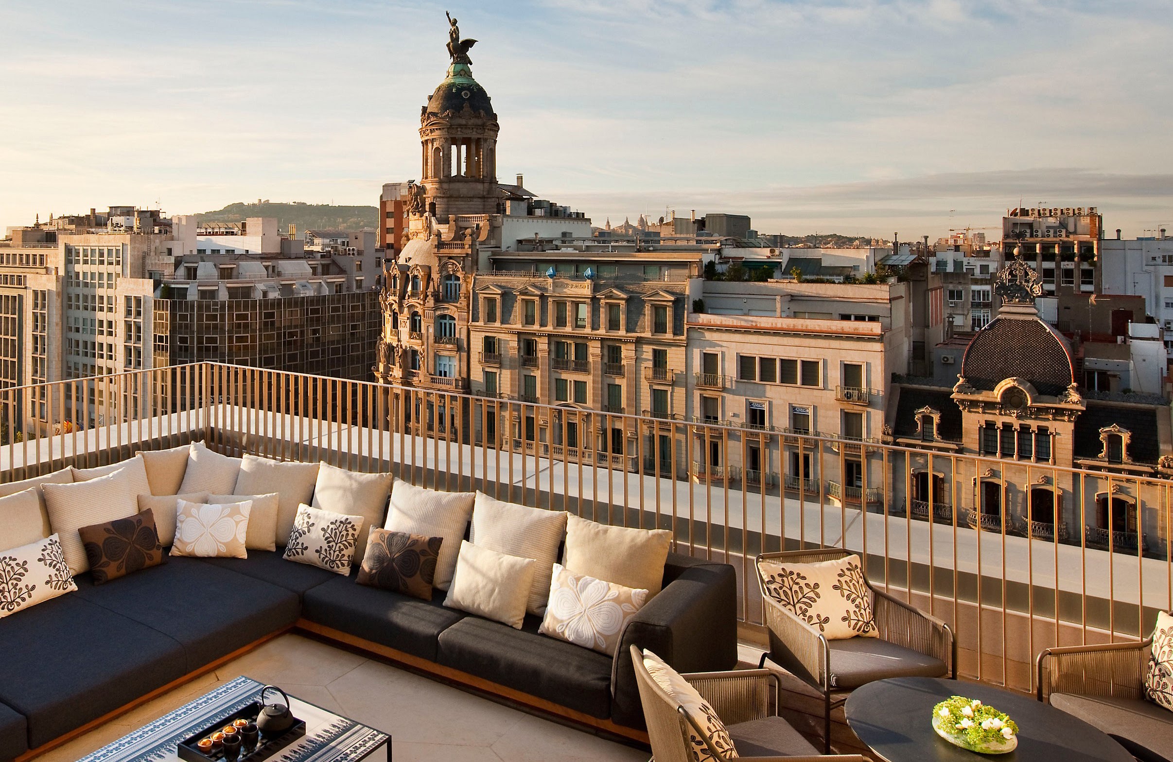 The Hotel Rooftop Area