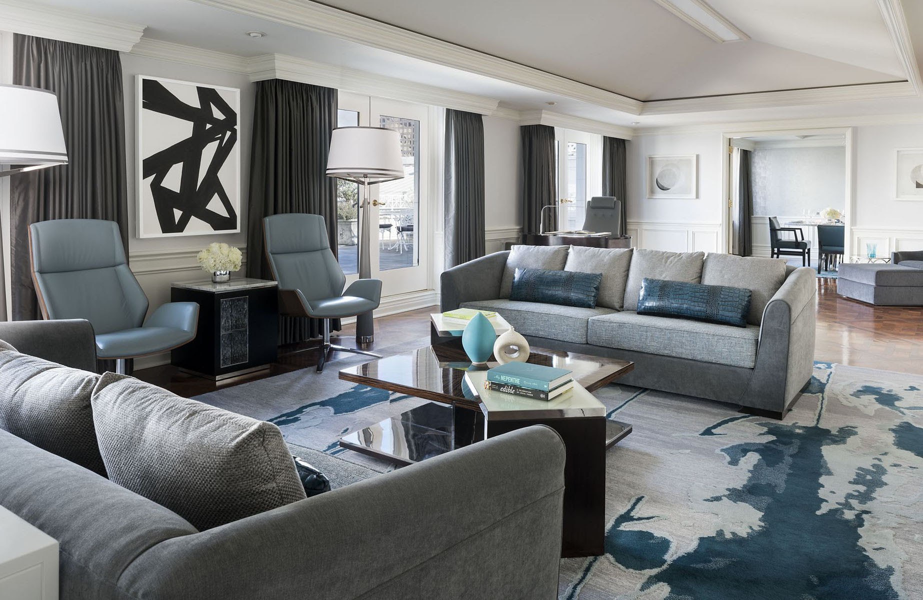 The Getaway Suite Living Room